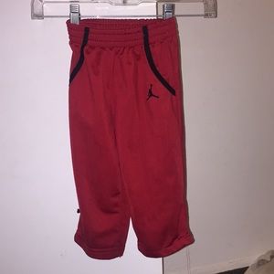 18M boys red Athletic pants